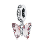 Charms Mariposas Lujosas - Plata 925